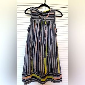 beautiful 100% cotton striped dress